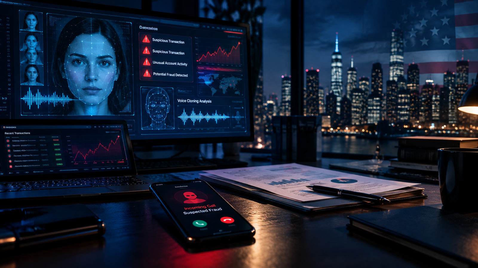 AI-powered financial scams and cyber fraud in the USA