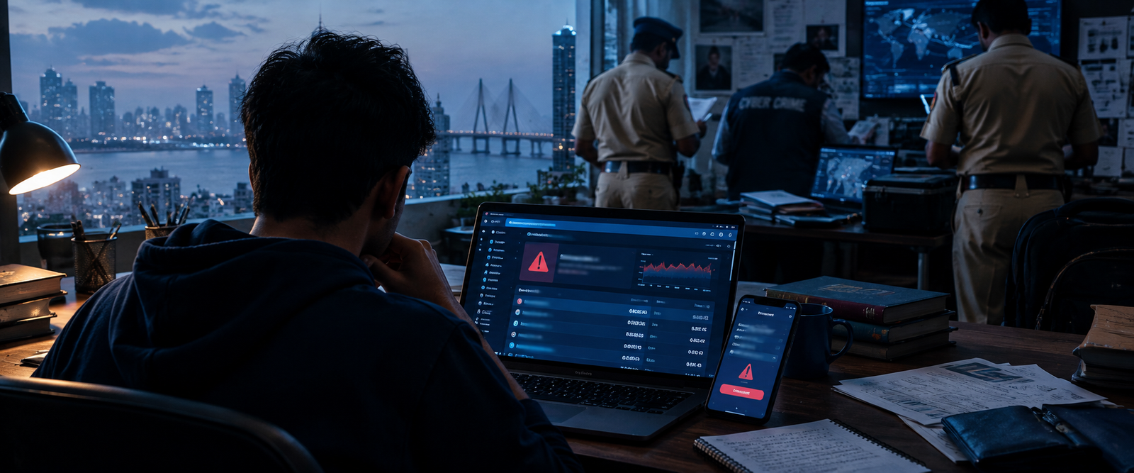 Mumbai cyber fraud investigation involving an alleged ₹24.6 lakh student scam