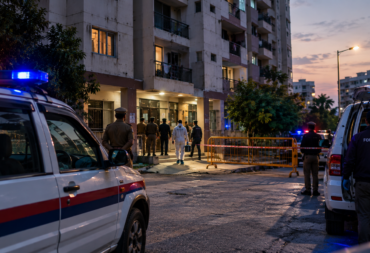 Delhi Narela double death case investigation outside residential flat