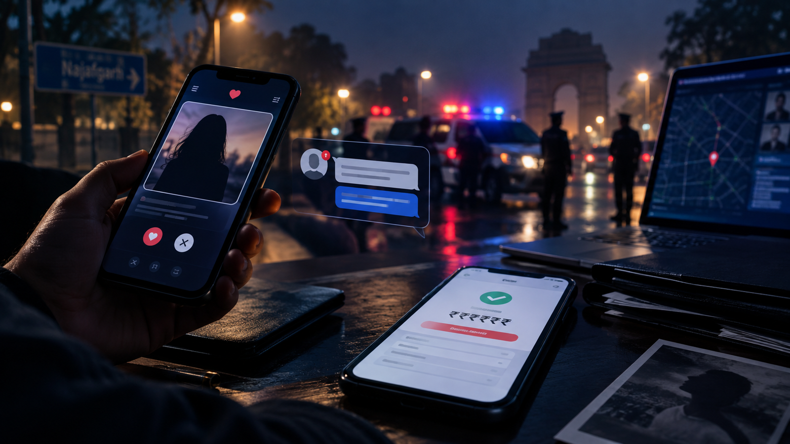 Delhi dating app extortion case involving ₹2.15 lakh