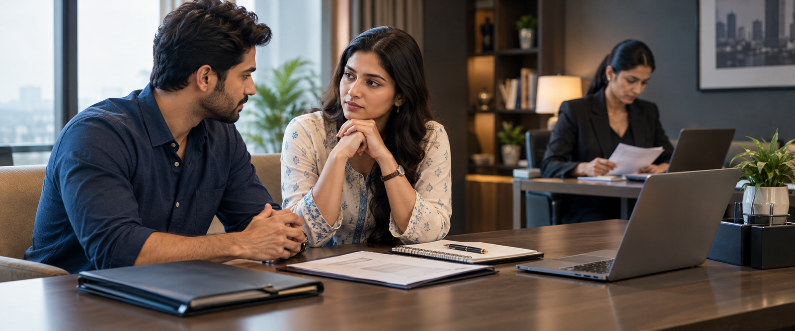 Relationship background verification before an important decision