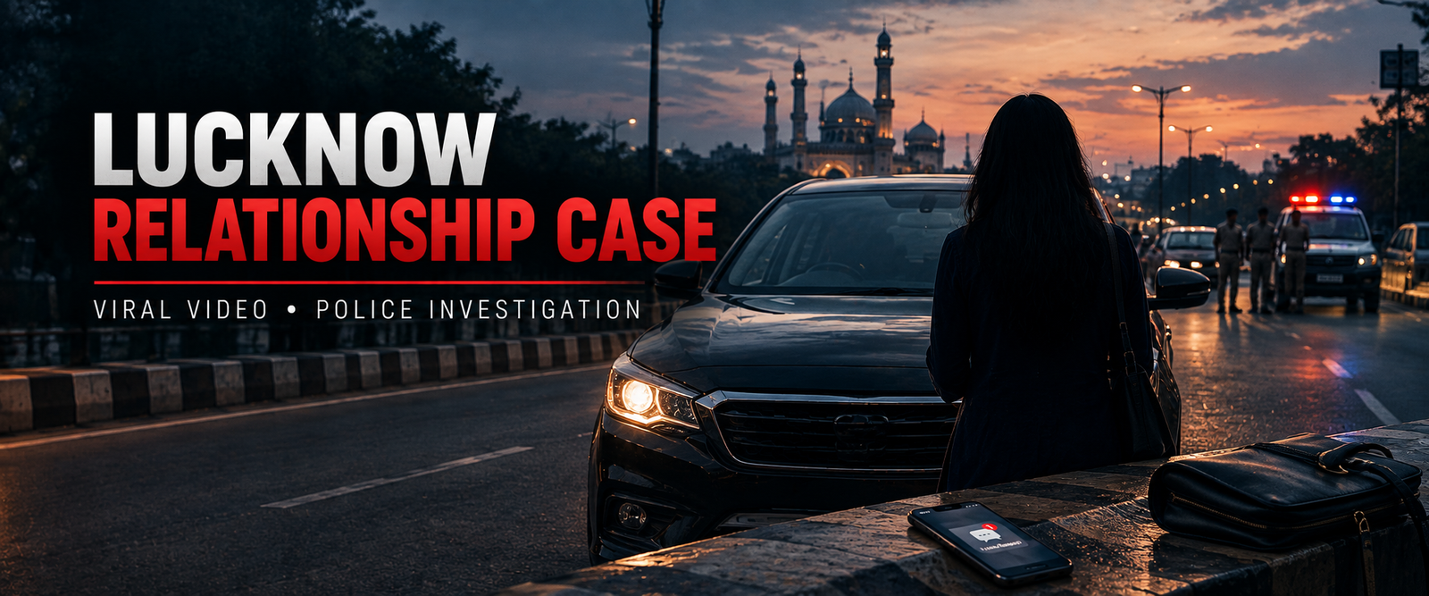 Lucknow relationship case involving woman on car bonnet
