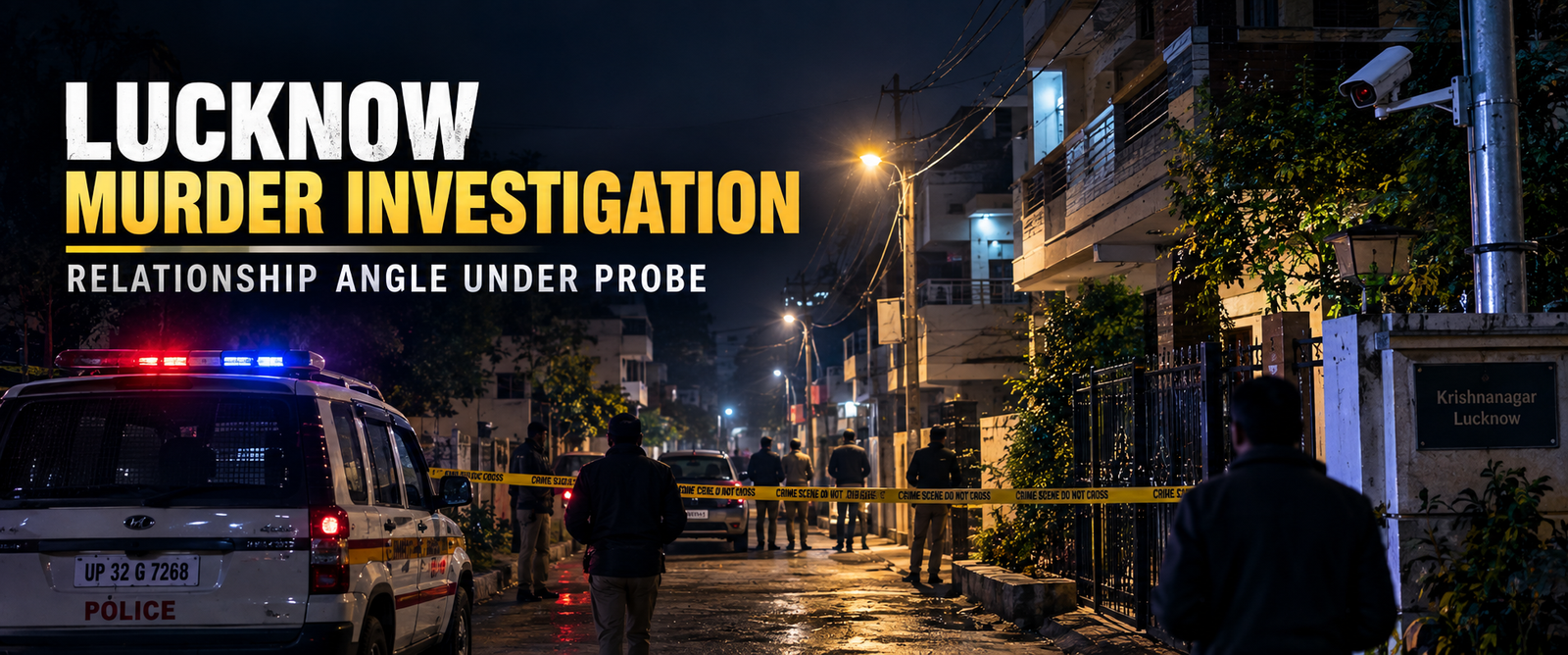 Lucknow Wife Lover Murder Case investigation in Krishnanagar