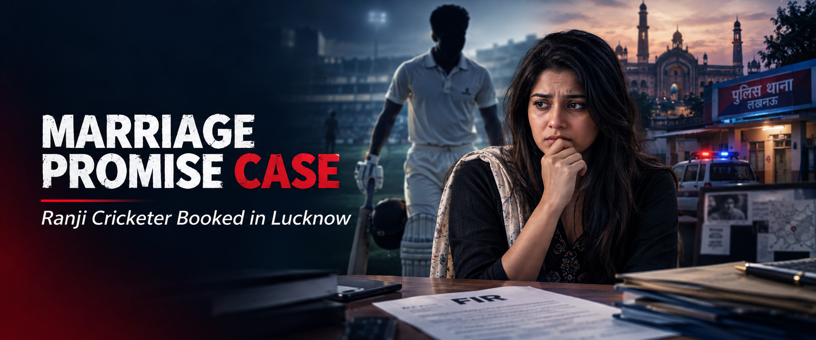 Lucknow Ranji cricketer marriage promise case investigation