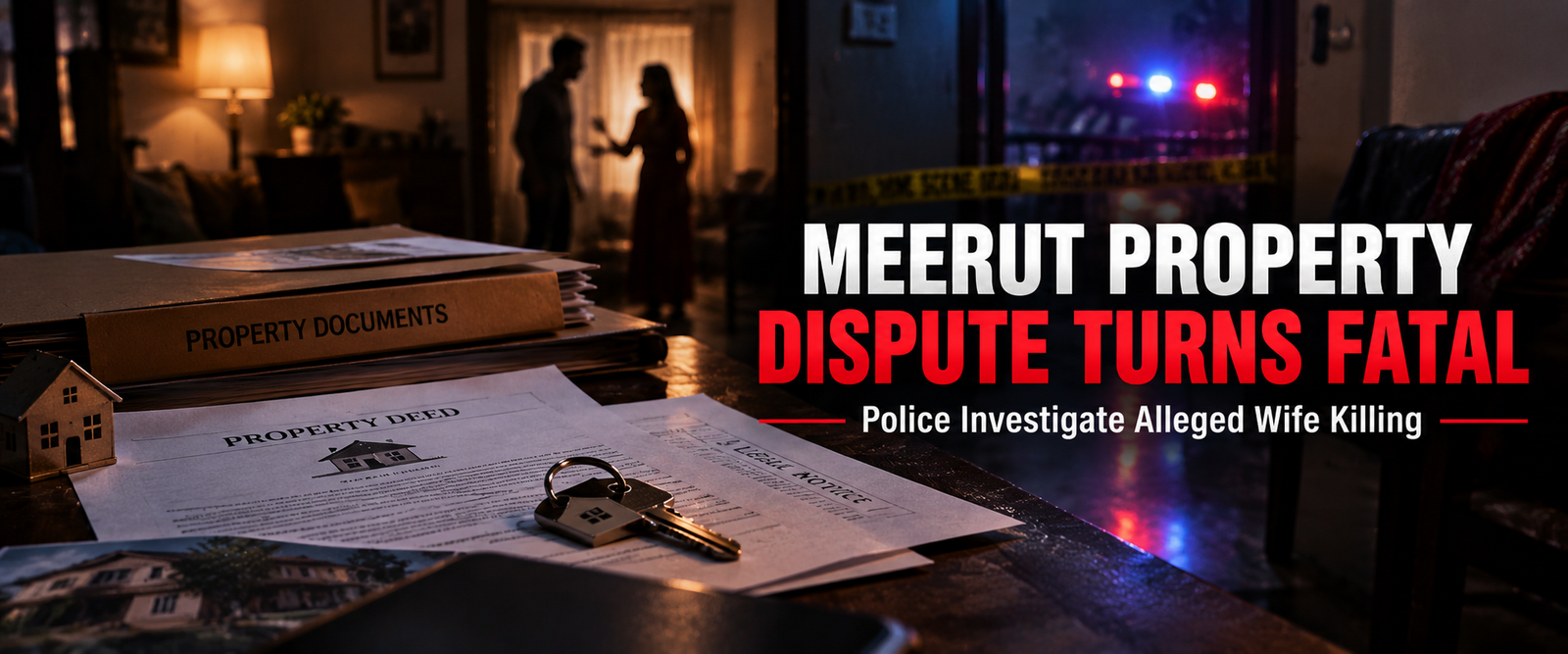Meerut wife killed over property dispute during family conflict