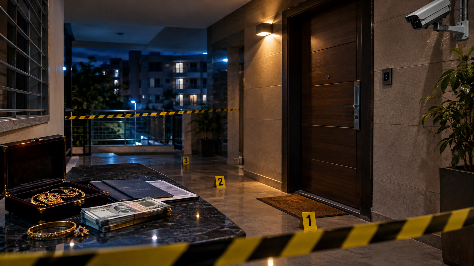 Timarpur businessman house theft investigation in Delhi