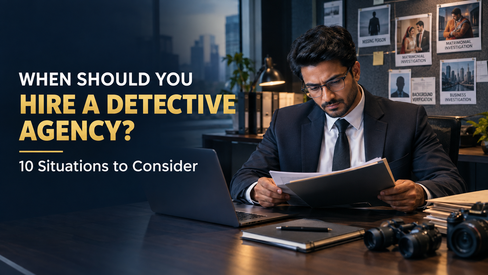 When Should You Hire a Detective Agency – professional private investigator